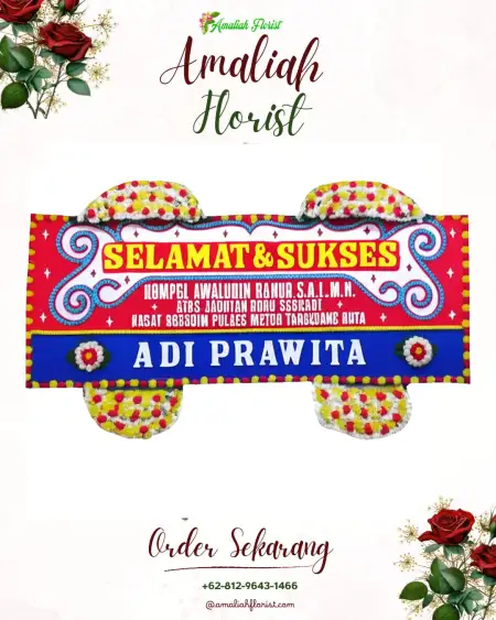 Papan Bunga Ucapan Selamat Sumba Barat