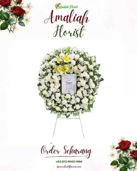 Krans Bunga Duka Sumba Barat